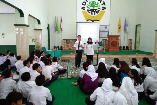 Sosialisasi P4GN Pada Siswa-siswi SMPN 1 Kota Kediri