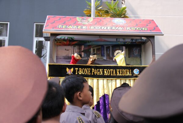 TK Permata Hati Kota Kediri Serukan Tidak Pada Narkoba