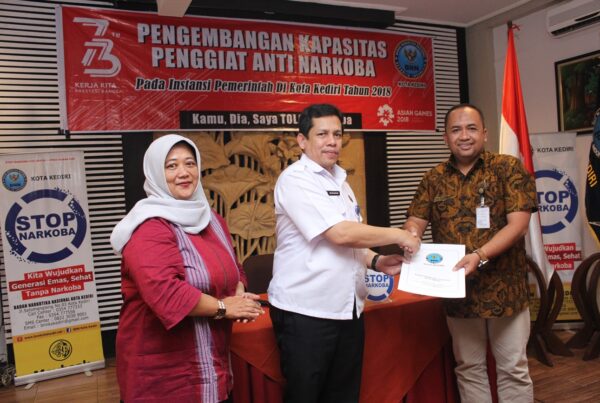 BNN Dorong Penggiat Anti Narkoba Pada Instansi Pemerintah Kota Kediri Terus Perangi Narkoba