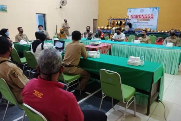 Tiga Pilar Kelurahan Ngronggo dan BNN Gelar Asistensi Penguatan Ketahanan Keluarga