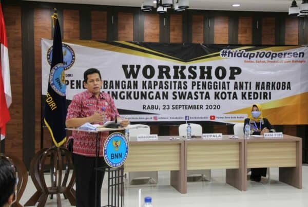 BNN Kota Kediri Sasar Swasta untuk Galakan #hidup100persen