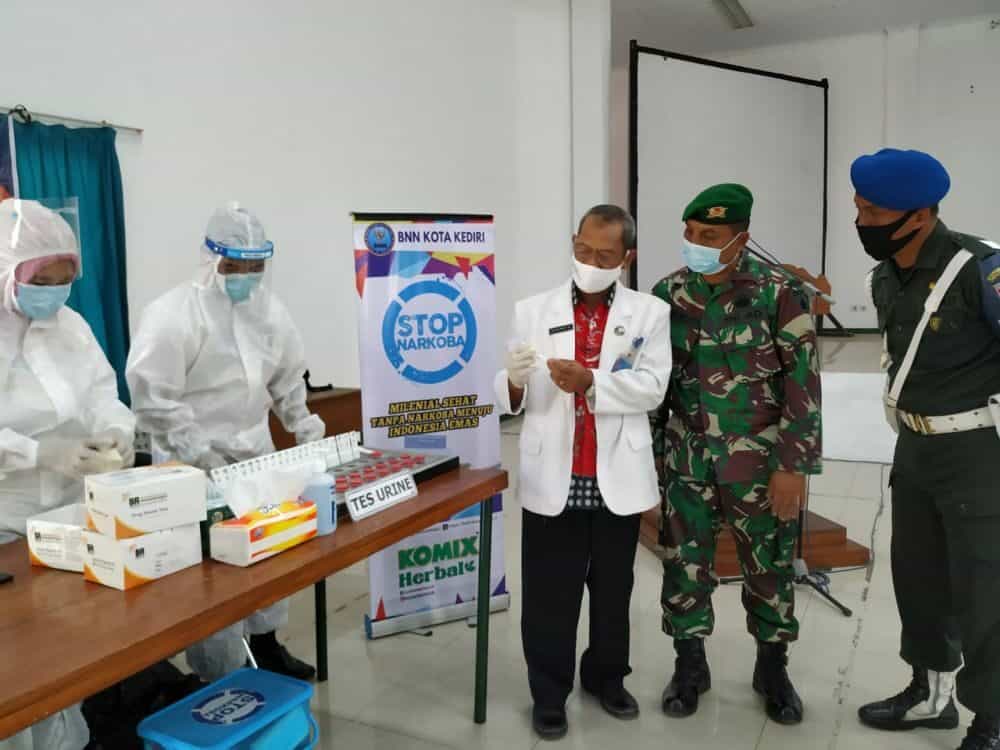 Komitmen Brigif Mekanis 16/WY Kediri Jaga Lingkungan Tetap Bersih Narkoba Konsep Otomatis