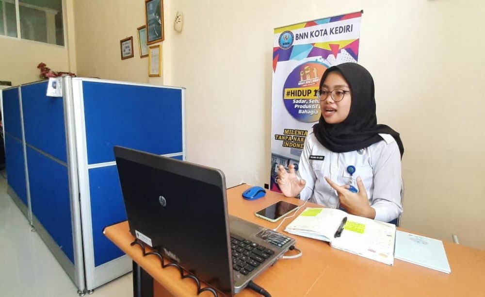 BNN Kota Kediri Bekali Maba Akbid Medika Wiyata Secara Virtual Konsep Otomatis