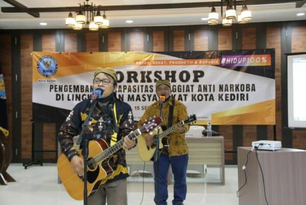 Bersama Komunitas di Kota Kediri BNN Bangun Ketahanan Diri Antinarkoba