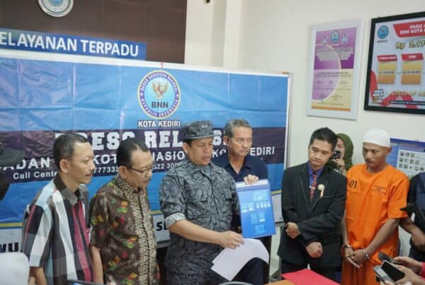 Press Release Penangkapan Kurir/Pengedar Narkotika