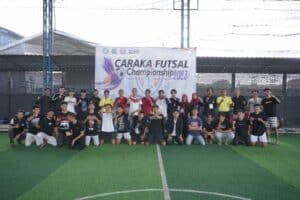 Peringati HUT BNN RI Ke-21 Bersama Univ. PGRI Kediri Gelar Caraka Futsal Championship 2023