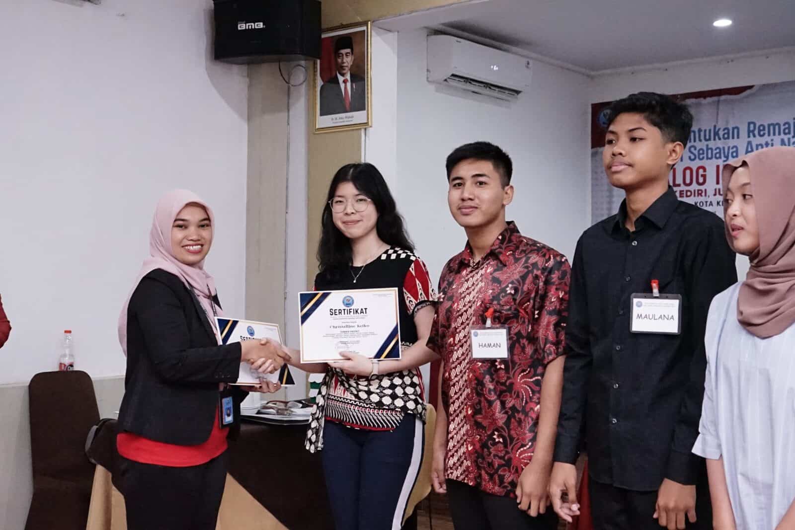 Sesi Final Dialog Interaktif Remaja Dujatika BNN Kota Kediri Sesi Final Dialog Interaktif Remaja Dujatika BNN Kota Kediri