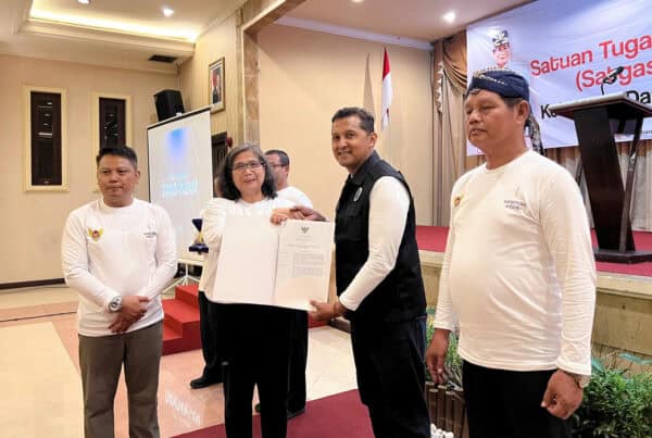 PJ WALIKOTA KEDIRI RESMIKAN KELURAHAN BERSIH NARKOBA 2024