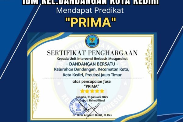 IBM Kelurahan Dandangan Kota Kediri Mendapat Predikat PRIMA IBM Kelurahan Dandangan Kota Kediri Mendapat Predikat PRIMA