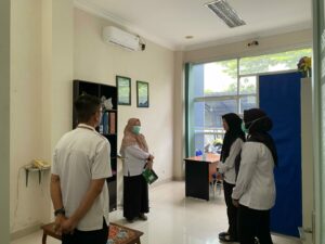 Visitasi Tim Pemkot Kediri ke Klinik PRJ BNN Kota Kediri